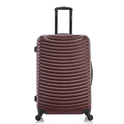 DUKAP Adly Lightweight Hardside Medium Checked Spinner Suitcase - Image 2