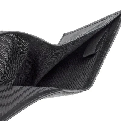 J. Buxton Dakota Three-Fold Leather Wallet With ID Window - Image 3