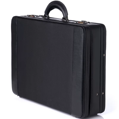 Alpine Swiss Expandable Attache Case Dual Combination Lock Hard Side Briefcase - Image 7