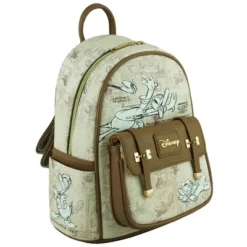 Disney Donald Duck 11" Vegan Leather Fashion Mini Backpack - Wondapop