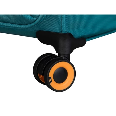 It Luggage Simultaneous Softside Medium Checked Expandable Spinner Suitcase - Image 5