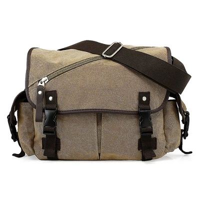Gearonic Men Messenger School Shoulder Canvas Bag - Image 10