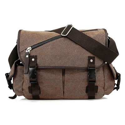 Gearonic Men Messenger School Shoulder Canvas Bag - Image 7