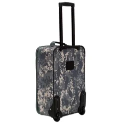 Rockland Fashion 2pc Softside Checked Luggage Set