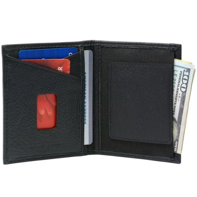 Alpine Swiss Double Diamond RFID Business Card Case Wallet - Image 8